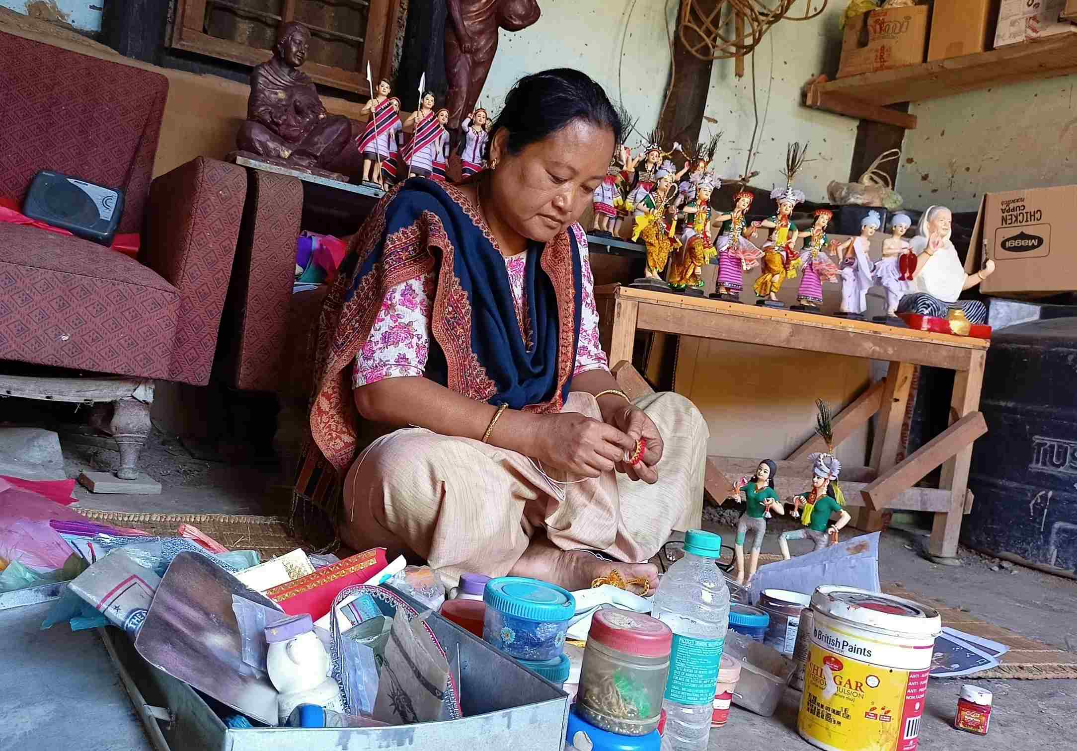 manipur dolls