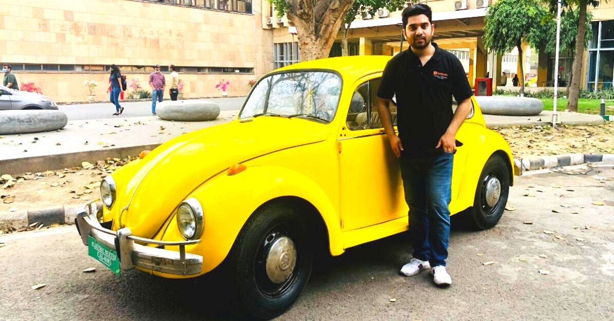 23-YO Engineer From Chenab Valley Converts Vintage Cars Into EVs