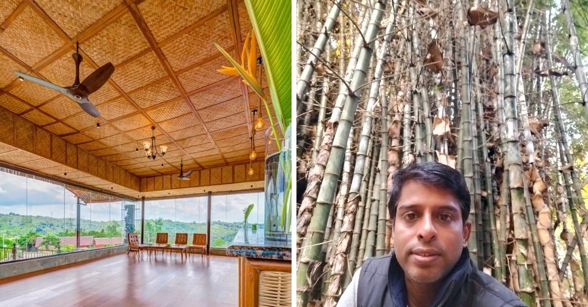 Bengaluru Man Replaces Plastic, Cement In Buildings With Sturdy Bamboo Construction