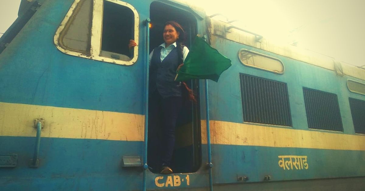MP Woman Fights Gender Stereotypes To Command India’s First All-Women Goods Train