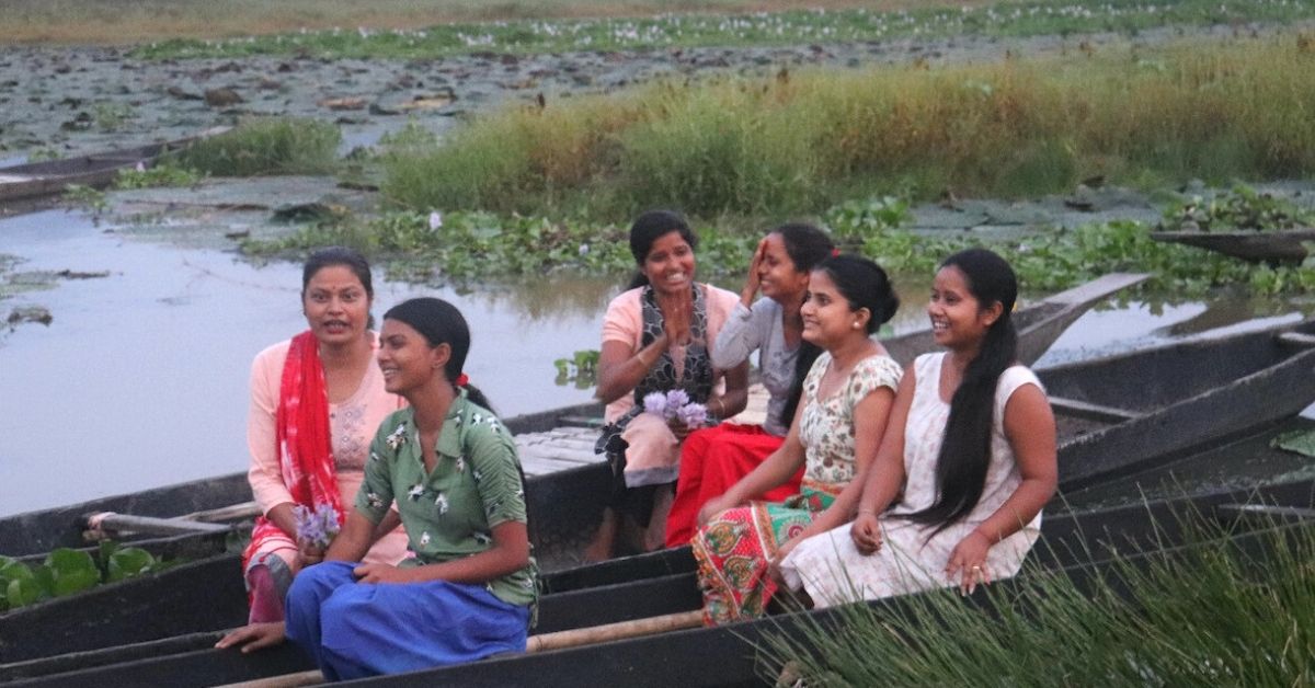 Assam Girls Make 100% Compostable Yoga Mats That Could Save Our Lakes