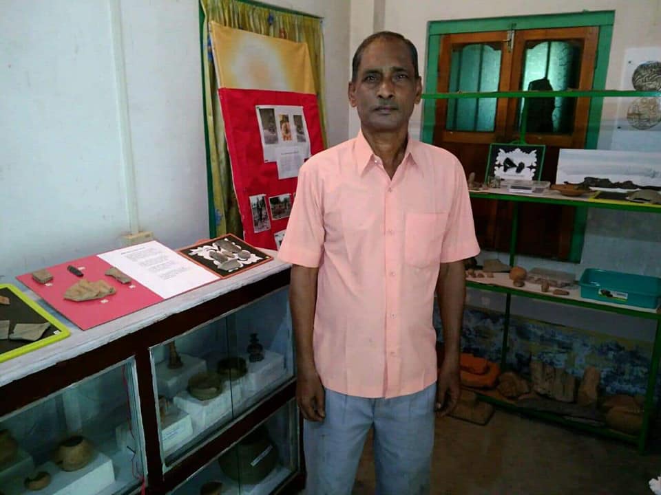 Chitta Ranjan Biswas donated a room for the village museum