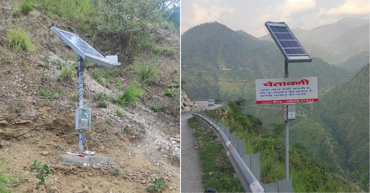 IIT-Mandi's landslide detection and warning device