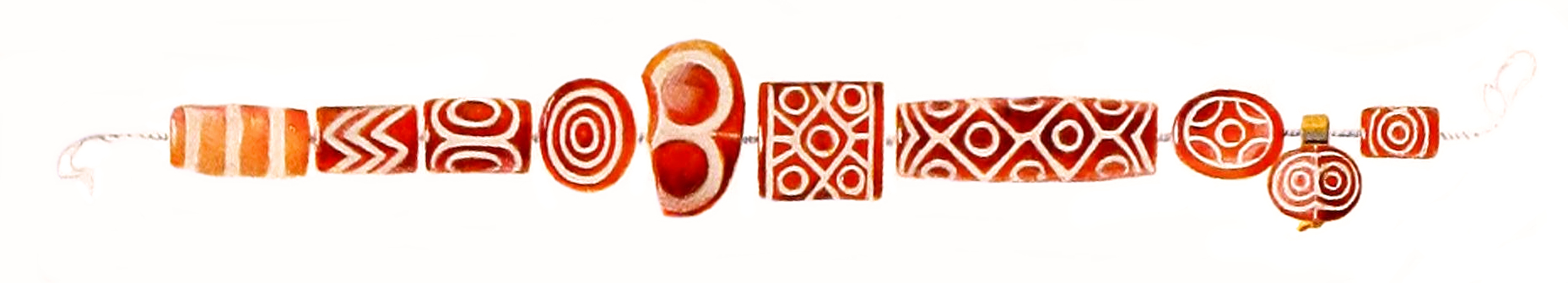 carnelian beads