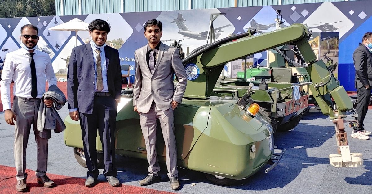 Meet the Chennai Students Building Unmanned EVs for the Indian Army