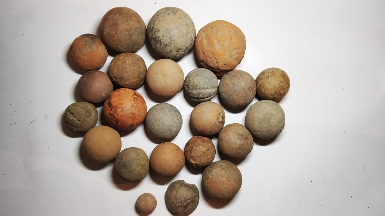 The colourful beads of Gupta Period.