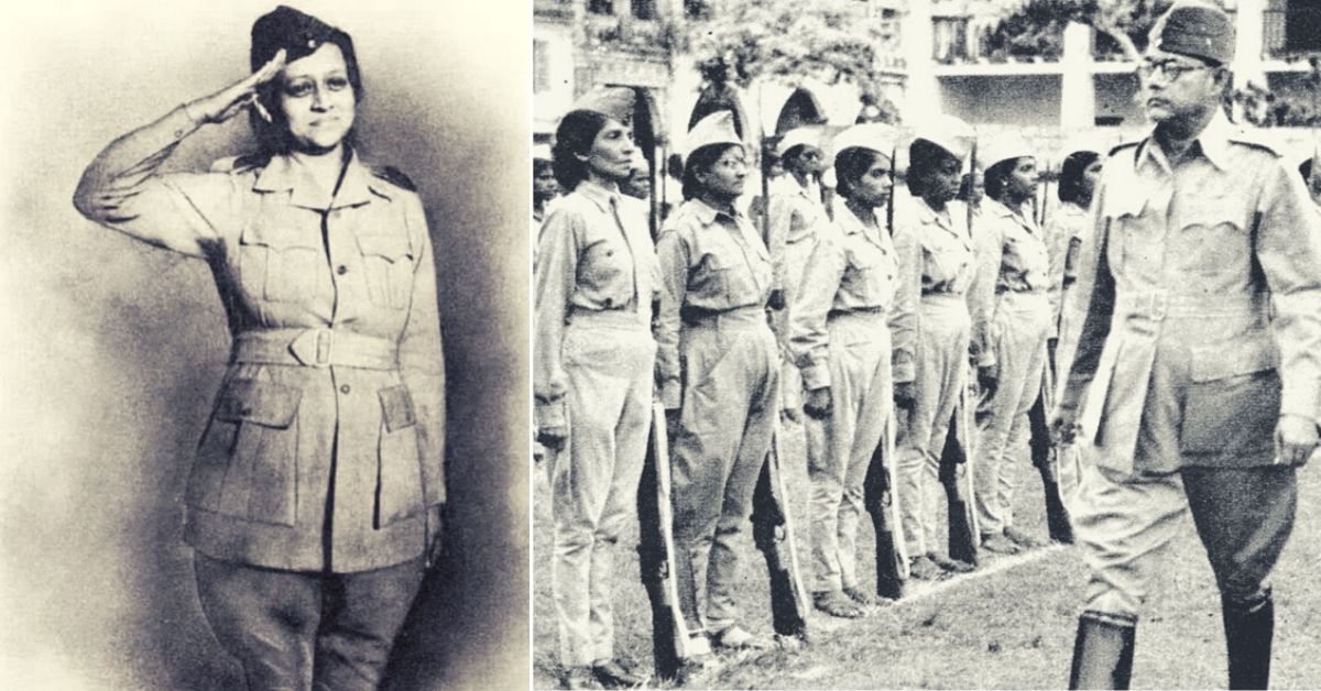 When the Indian National Army (INA) was formed, Bela joined the legendary Jhansi Rani Brigade 