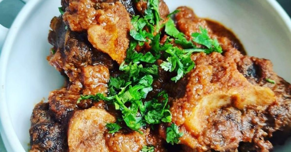 Authentic Anglo-Indian Oxtail Vindhalo