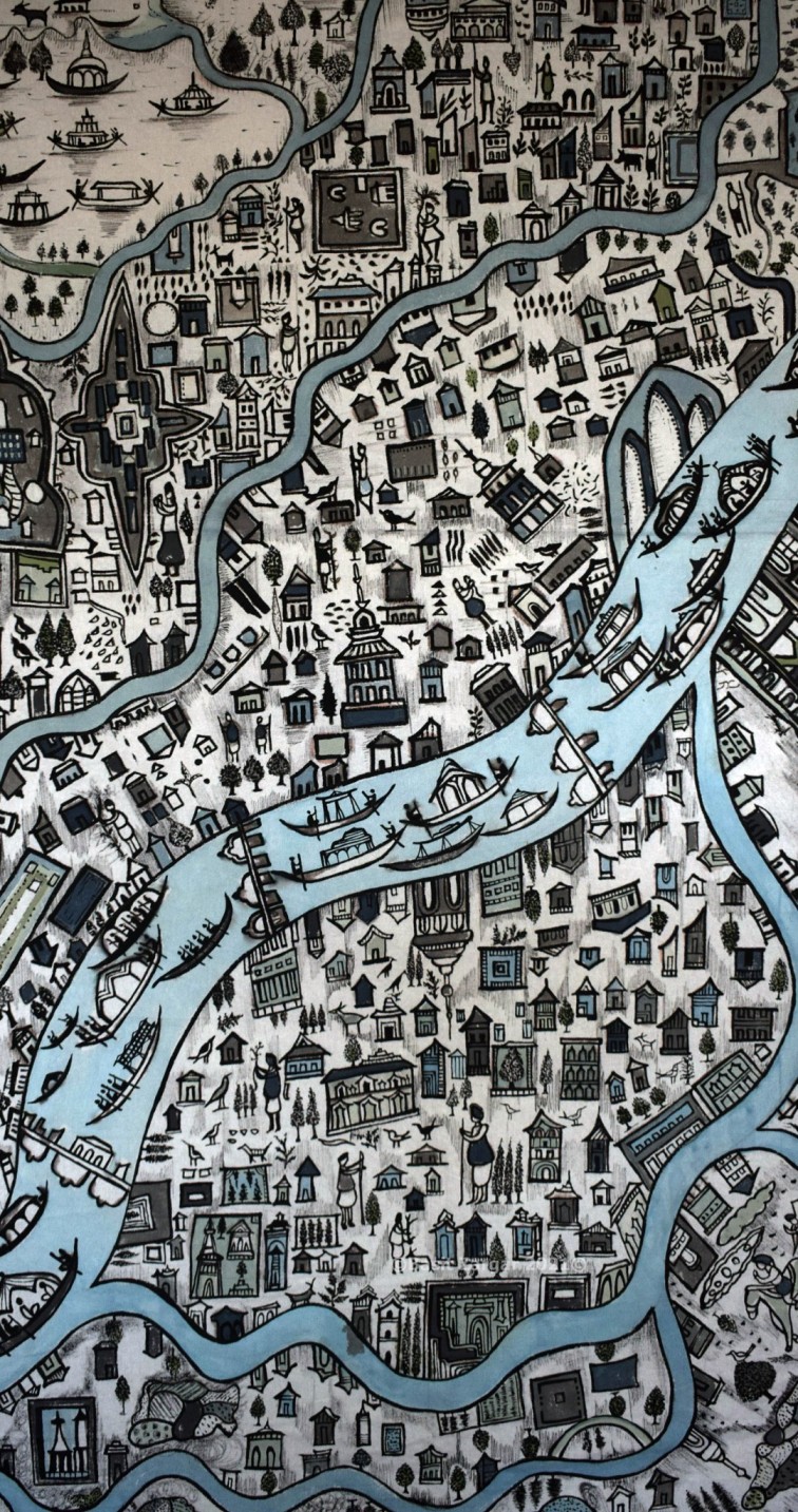 The viral Srinagar map