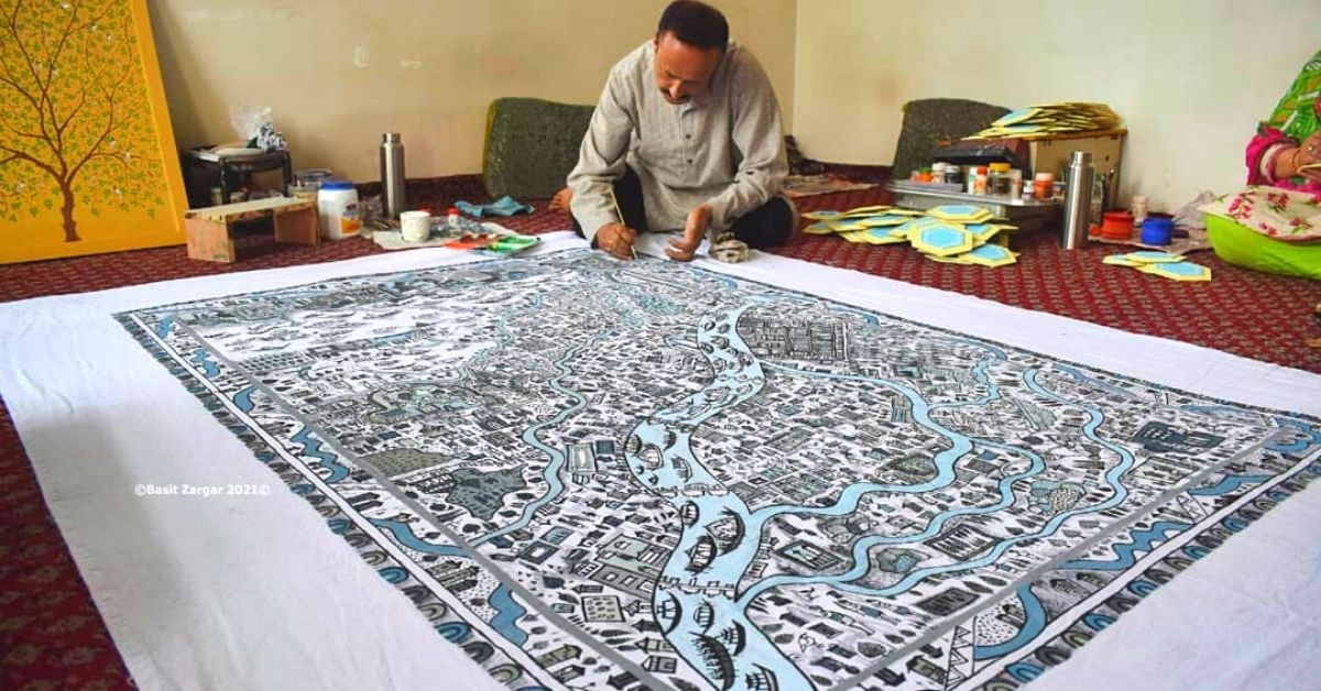 Awarded by UNESCO, This Brilliant Artist Made That Viral Cloth Map of Srinagar