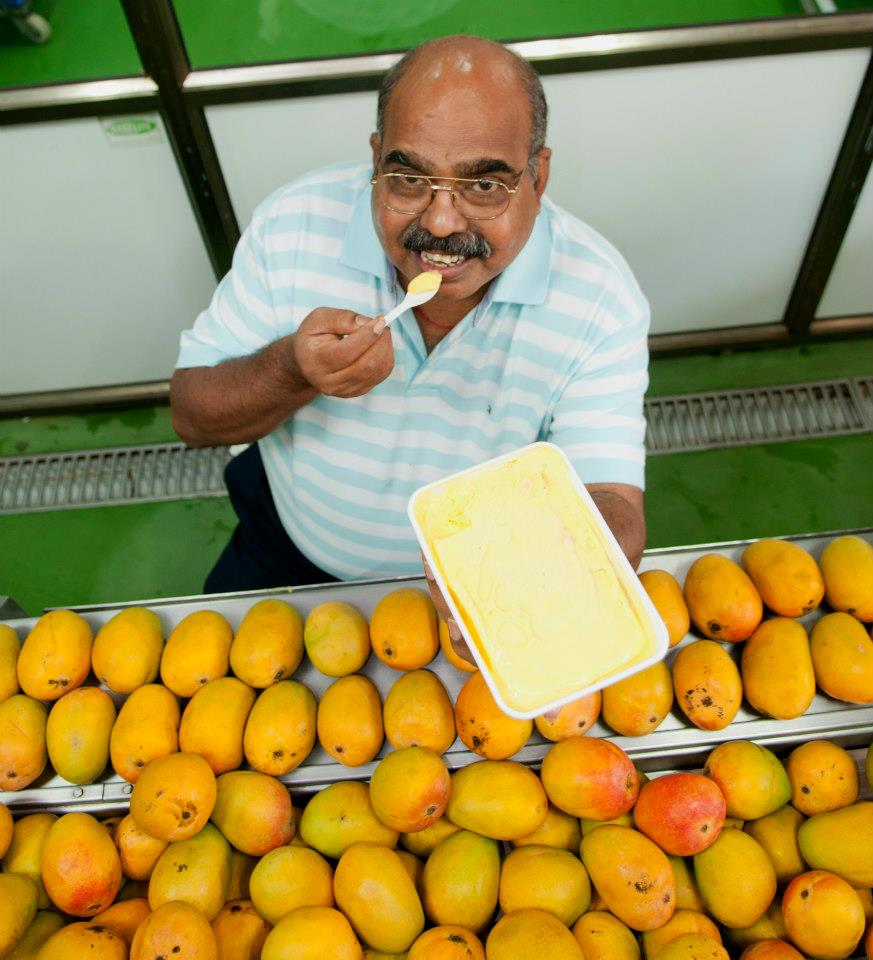 Raghunandan Srinivas Kamath, founder of Naturals Ice Cream