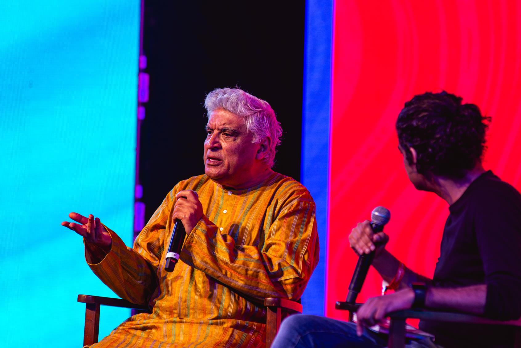 Javed Akhtar at the India Film Project