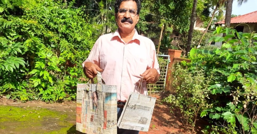 Engineer Innovates Bag From Newspapers That Can Hold Up To 10 Kilos