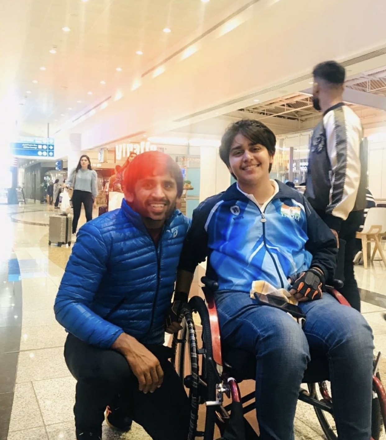 Kashish Lekhara representing India for club throw in Tokyo Paralympics 2021