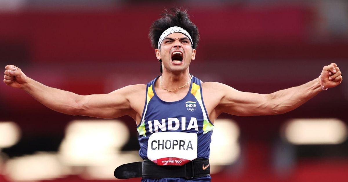 neeraj chopra javelin throw olympics