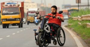 IIT-M’s Viral ‘Motorcycle Wheelchair’ Wows Anand Mahindra, Breaks Barriers in Mobility