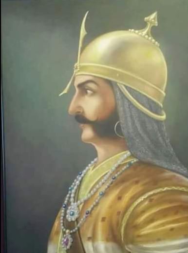 Maharaja Chhatrasal Bundela's painting