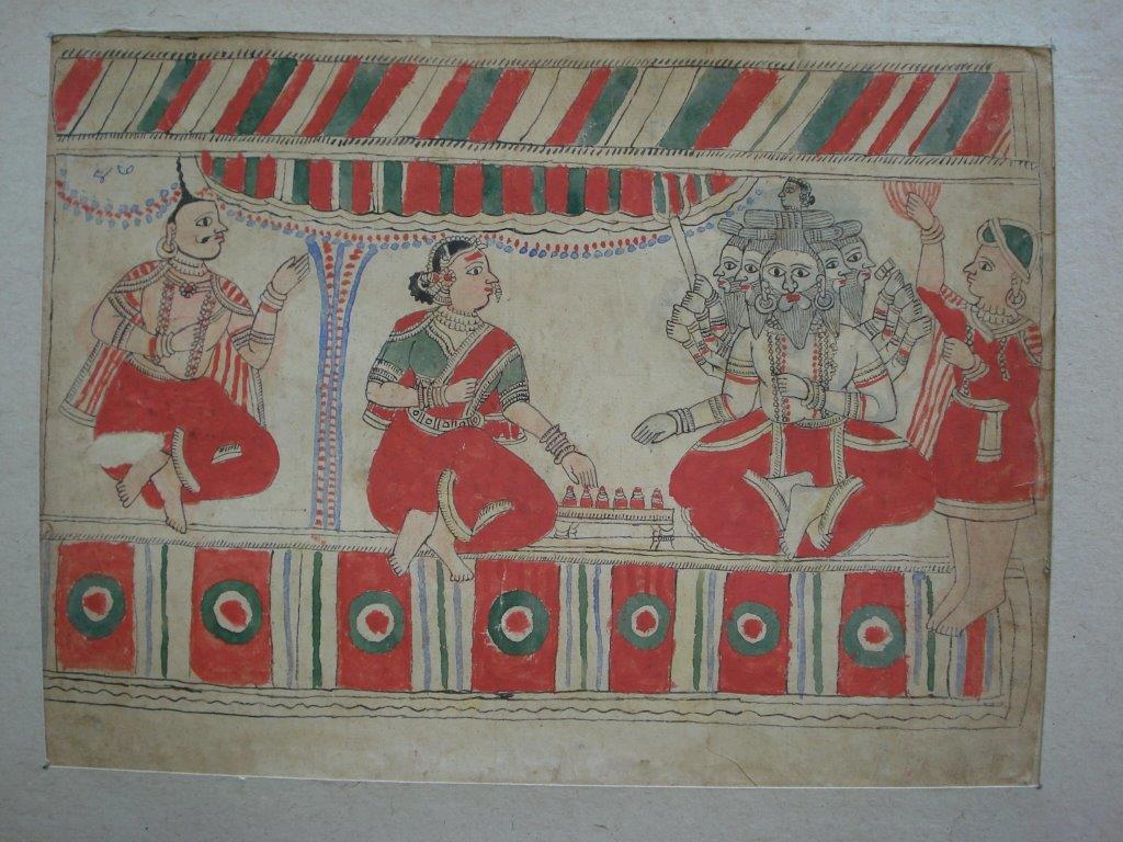 Chitrakathi painting