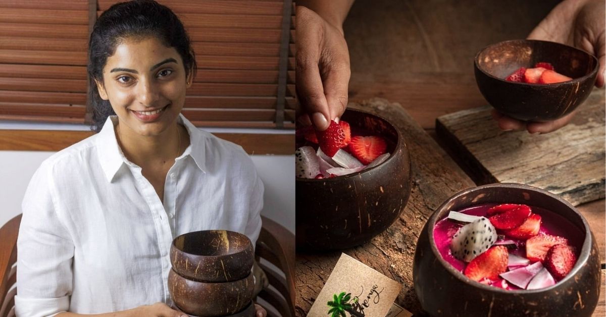 Watch How This 26-Yo Converts Discarded Coconut Shells Into Beautiful Kitchenware