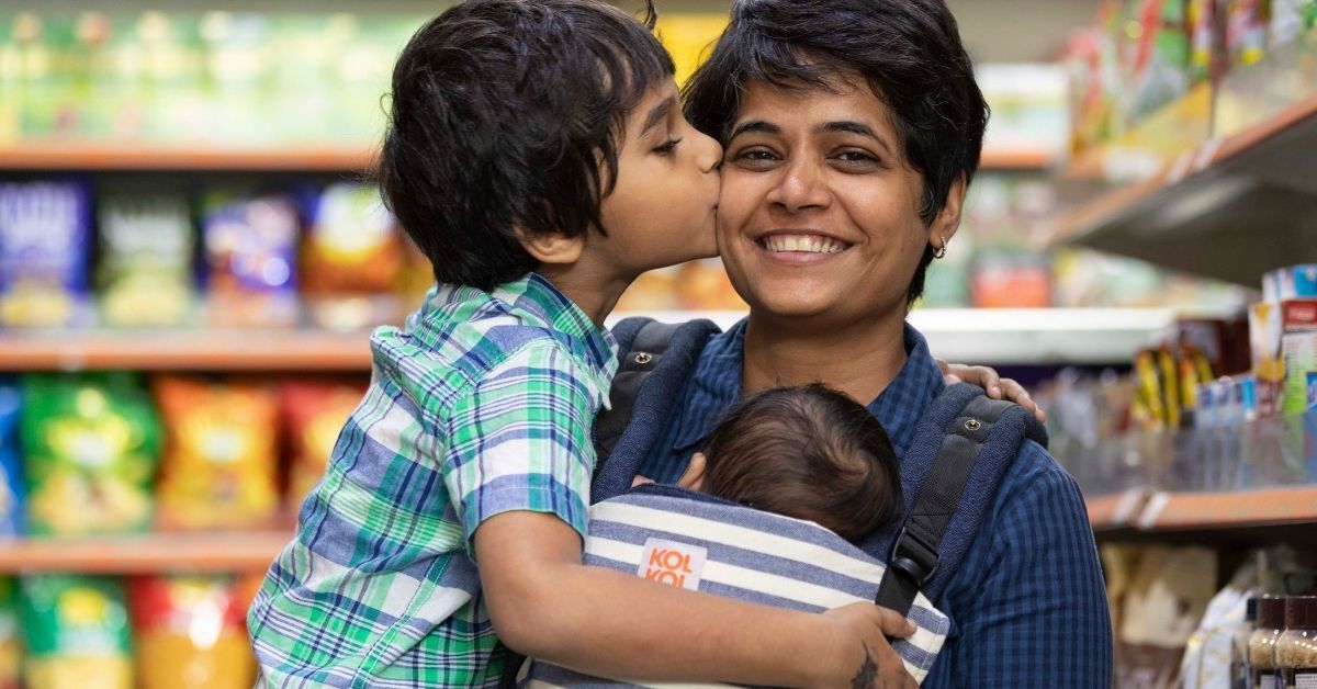 Mom Uses Age-Old Practice Of ‘Baby Wearing’ To Start Business Of Over Rs 1 Crore