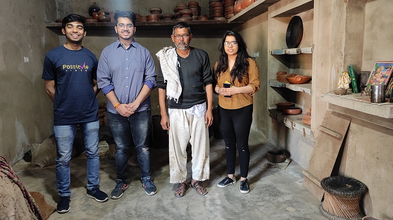 Abhinav & Megha started a terracotta startup