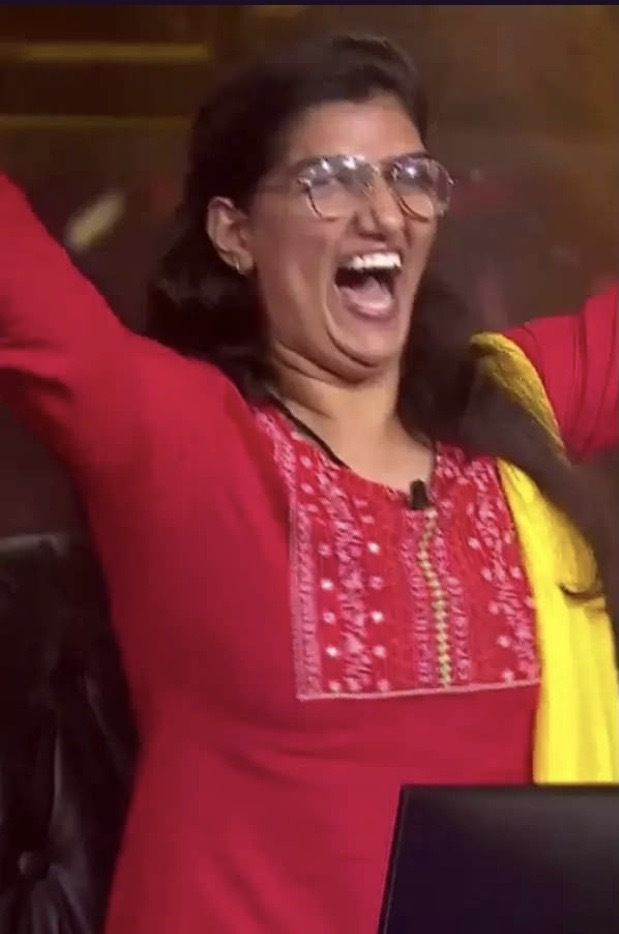 Himani Bundela in KBC