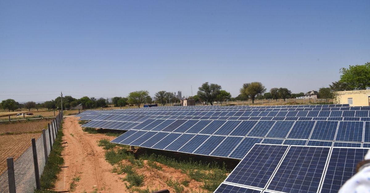 KUSUM solar farm Rajasthan electricity board
