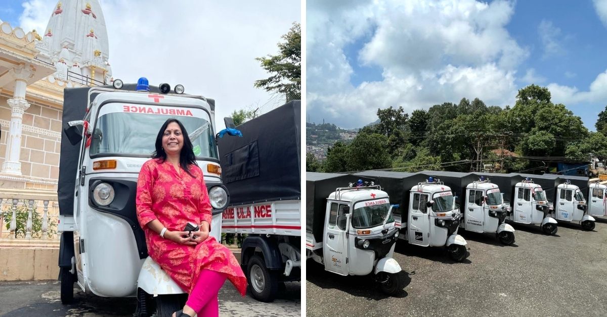 Cafe Owner Designs & Donates 6 Auto Ambulances for Patients in the Nilgiris
