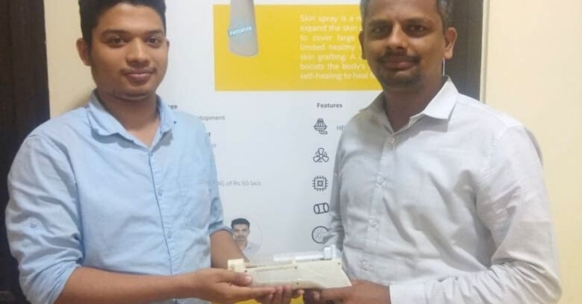 IIT Student Builds Award-Winning Spray Gun That Heals Burn Victims in 1/3rd Time