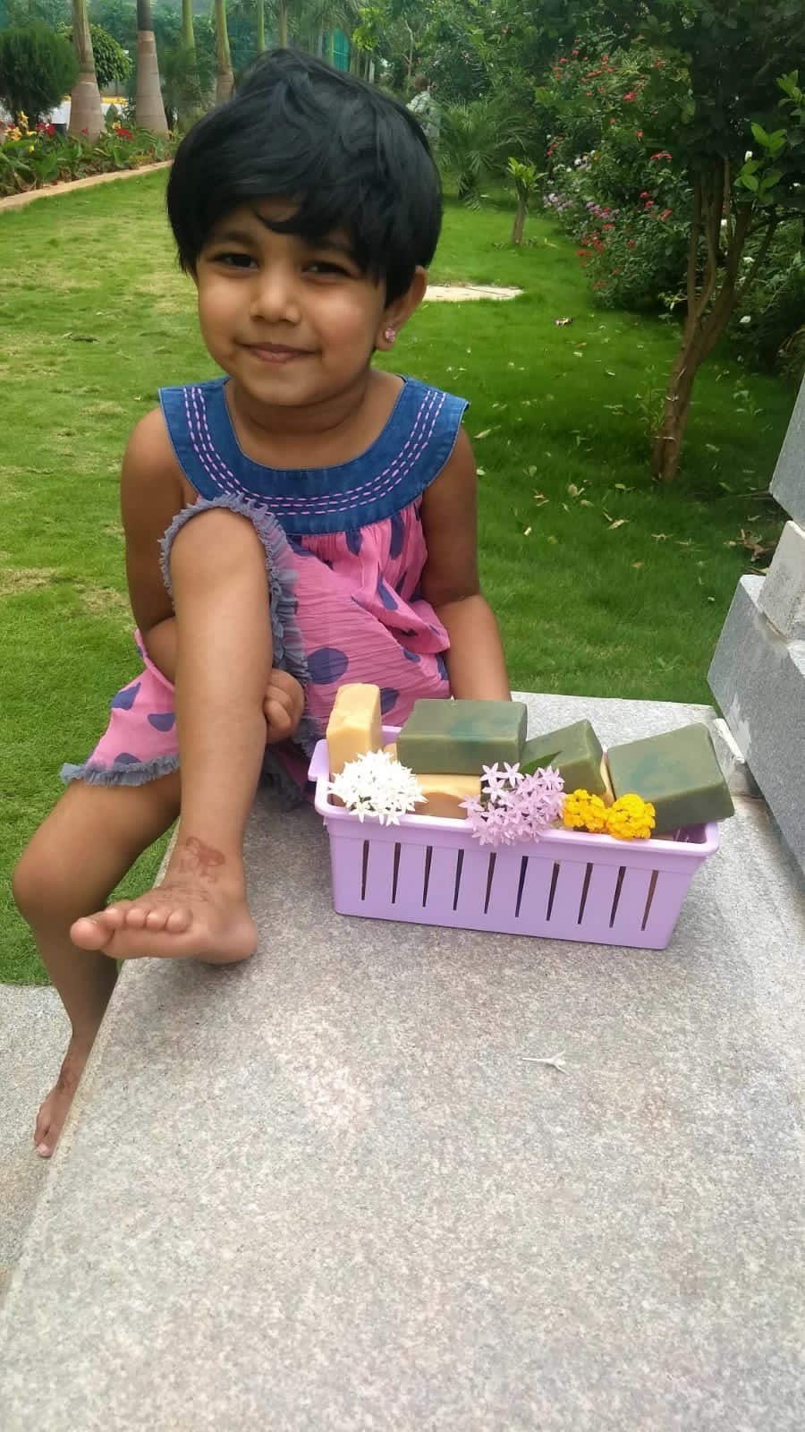 Aishwarya's daughter and the organic soaps