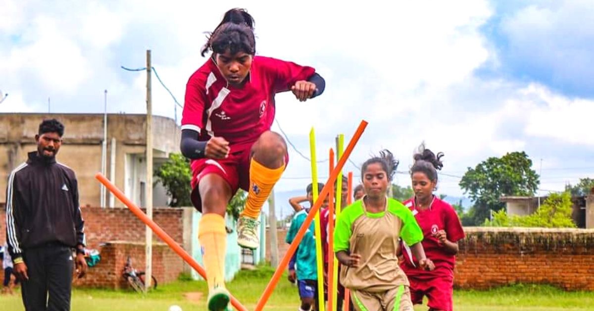 Anand Kumar Gope Football coach national football player Jharkhand football breaking stereotypes