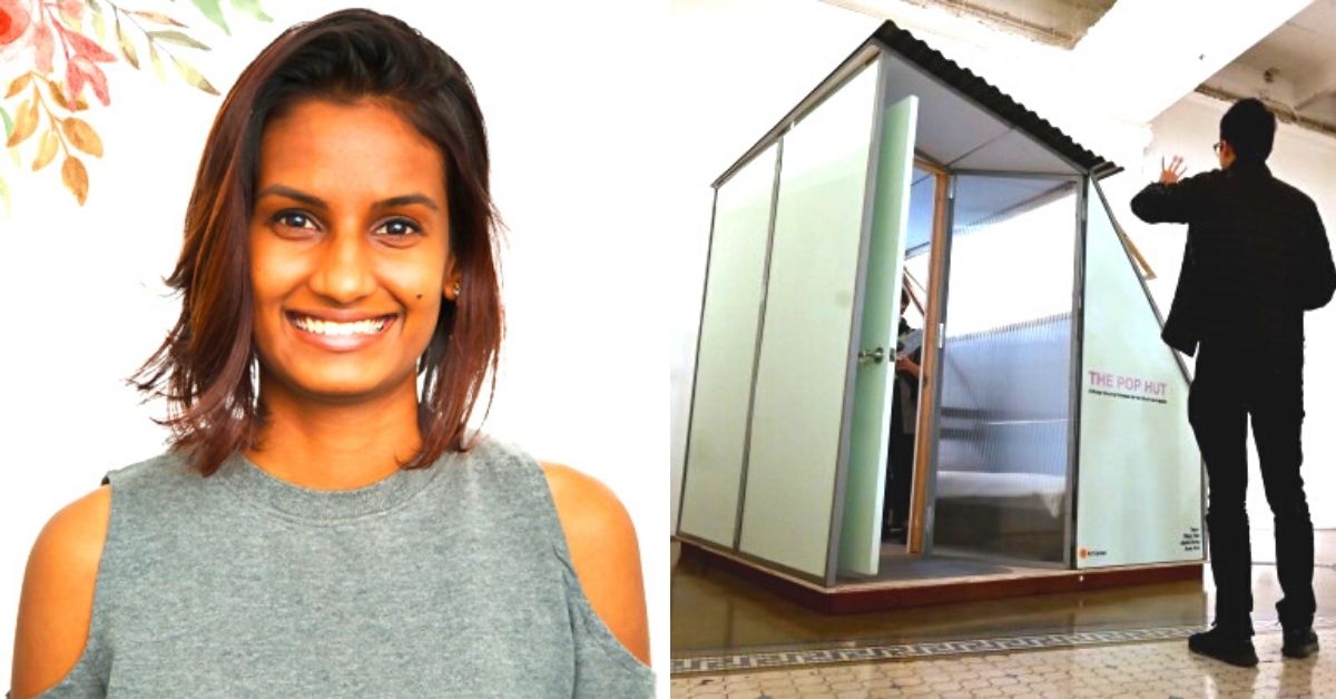 26-YO Indian-Origin Designer’s Foldable Homes Could Be the Answer to Homelessness