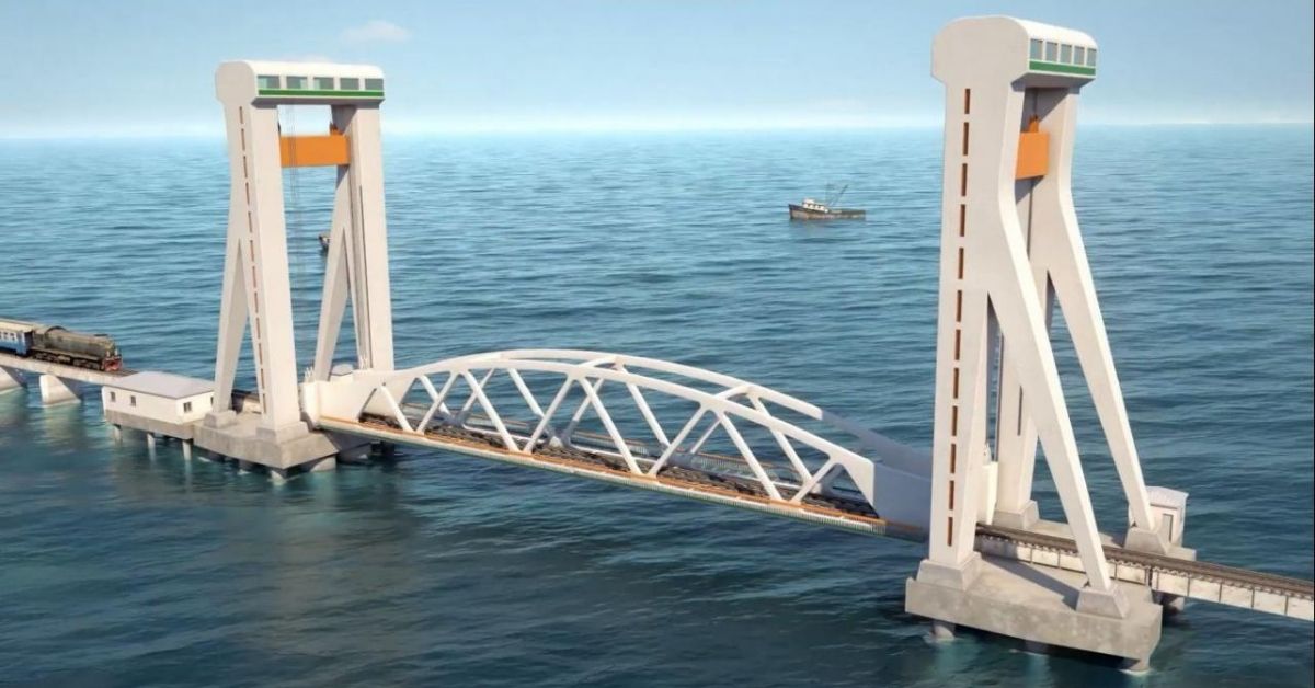 New Pamban Bridge Ramesaram