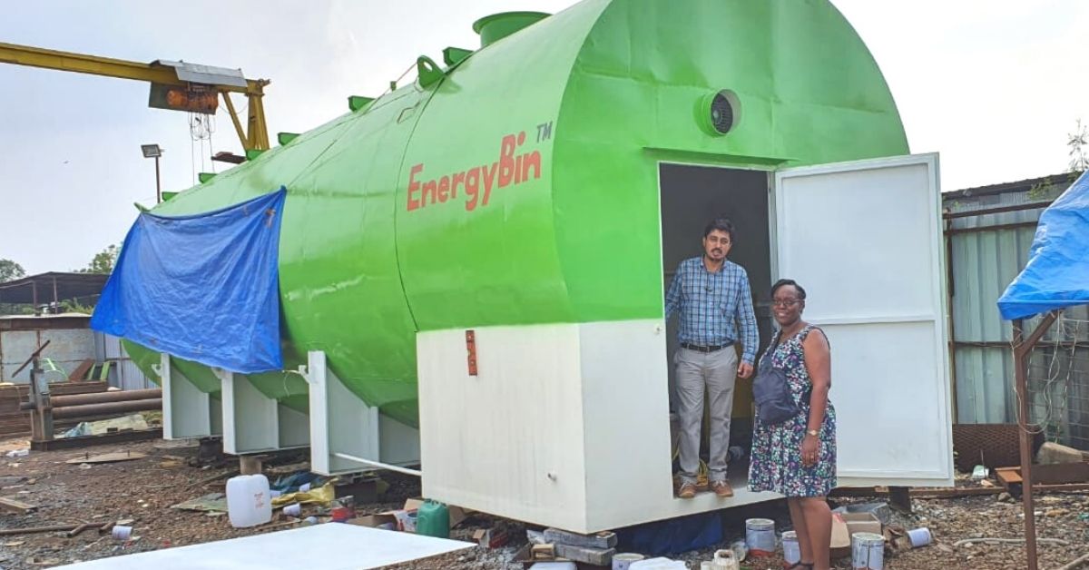 Startup Converts Your Kitchen Waste Into Electricity & Cuts LPG Needs By 1/4