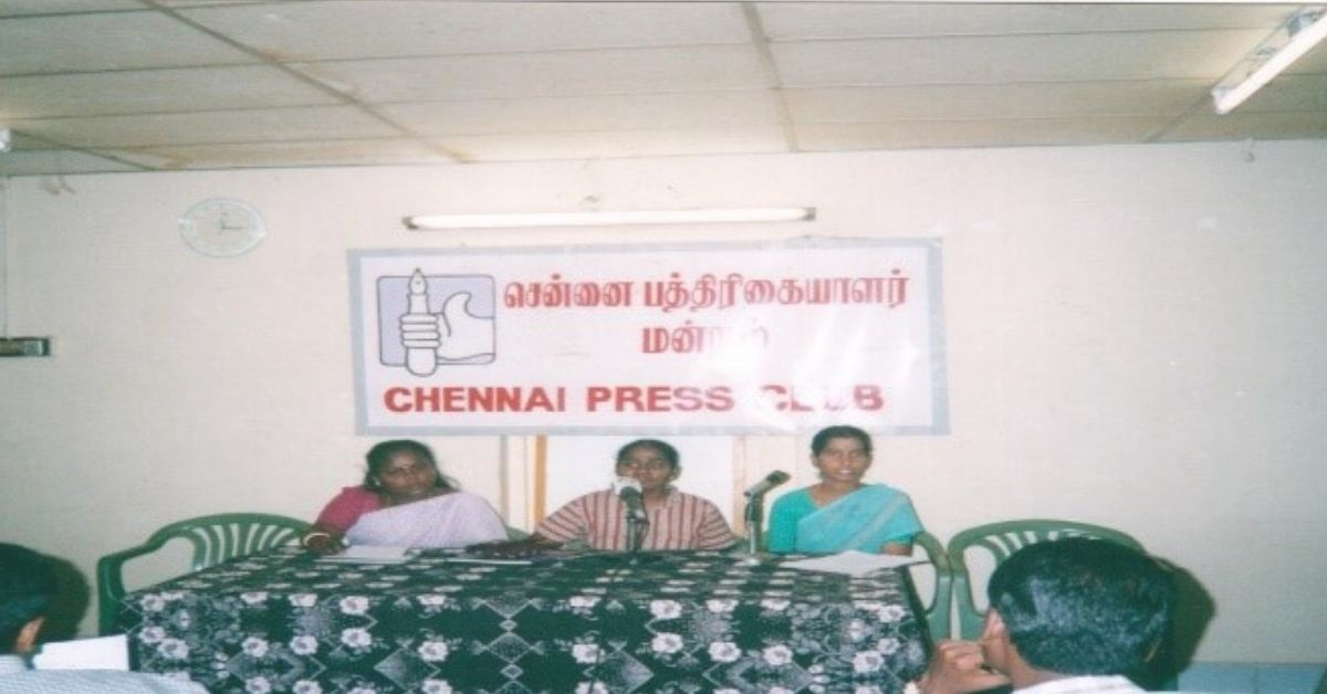 Press conference in Chennai