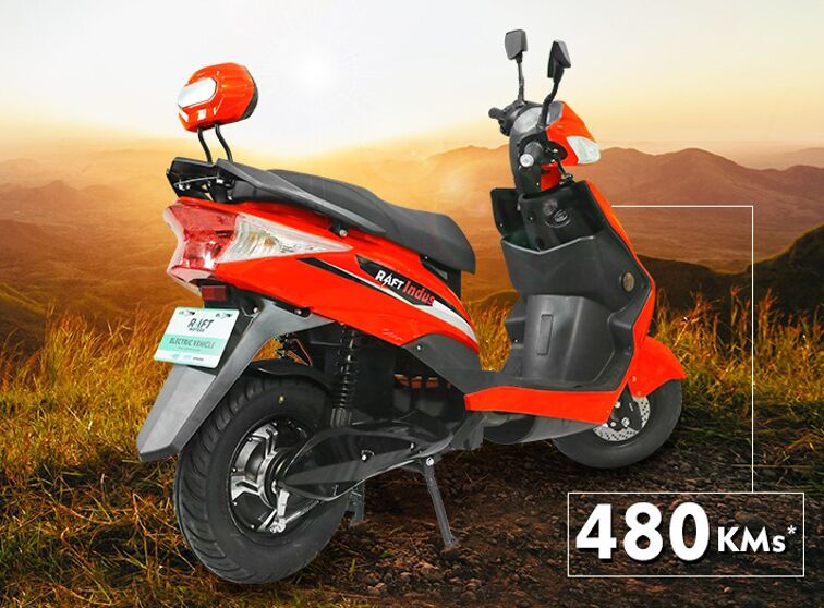 India's longest battery range E Scooter in india