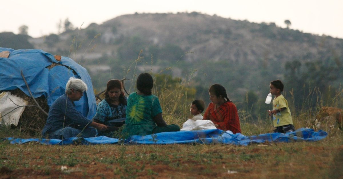 Sabiha teaching students