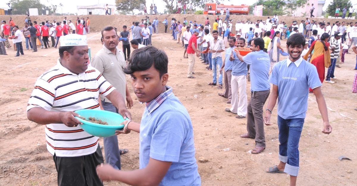 Andipalayam lake drought free VETRY