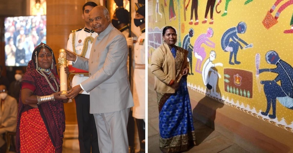 Padma Shri recipient and artist Bhuri Bai