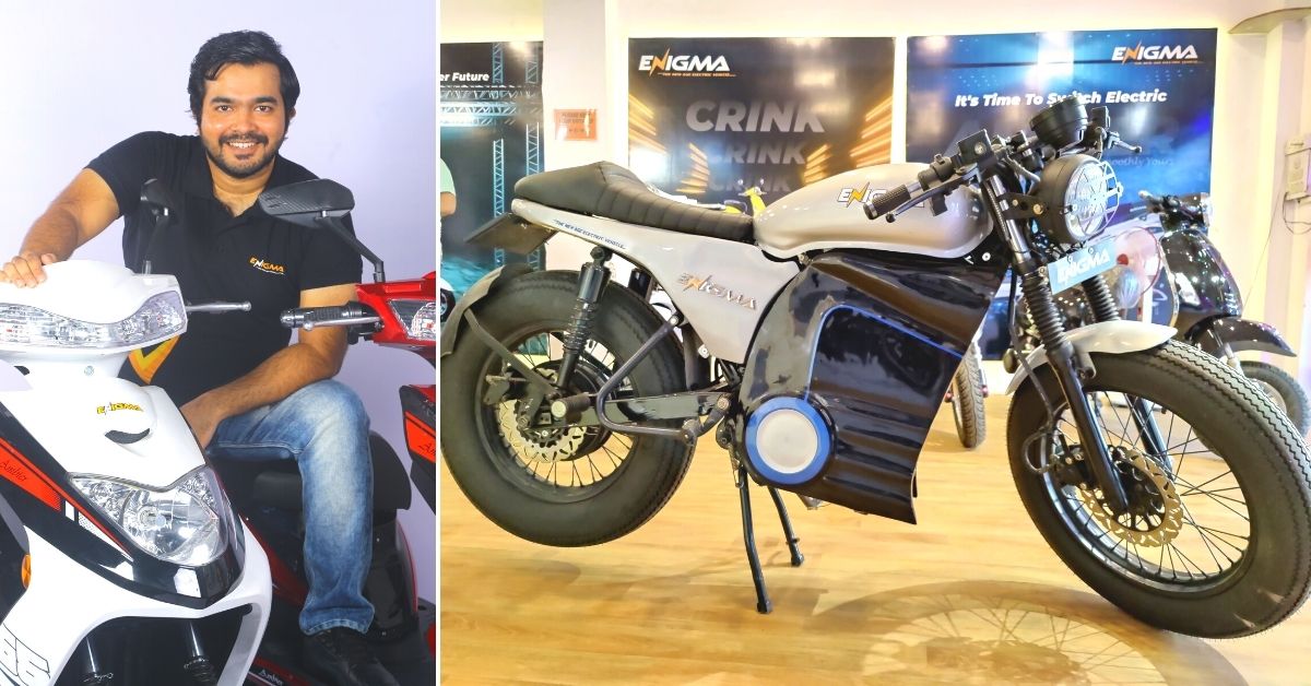 Brothers’ Made in Bhopal EV Inspired by Classic Motorcycles Gives 140 KM/Charge