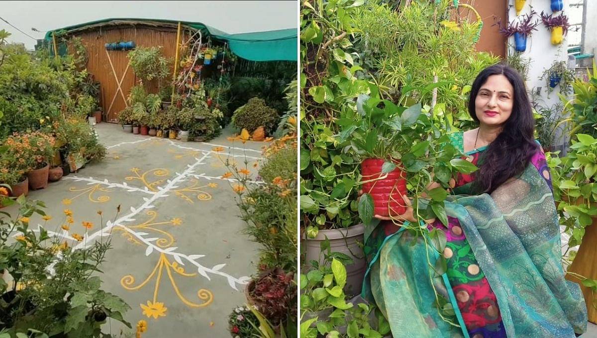 Urban gardener Rashmi Shukla from Delhi