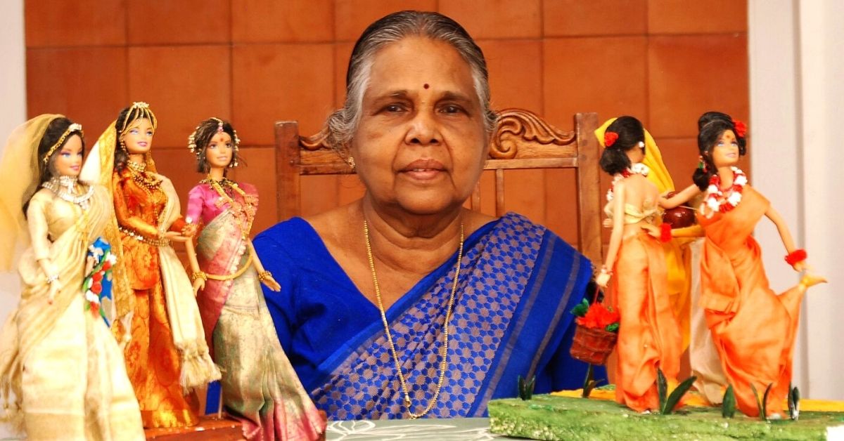76-YO Grandmom Gives Makeovers to Barbie Dolls to Recreate Indian Mythological Tales