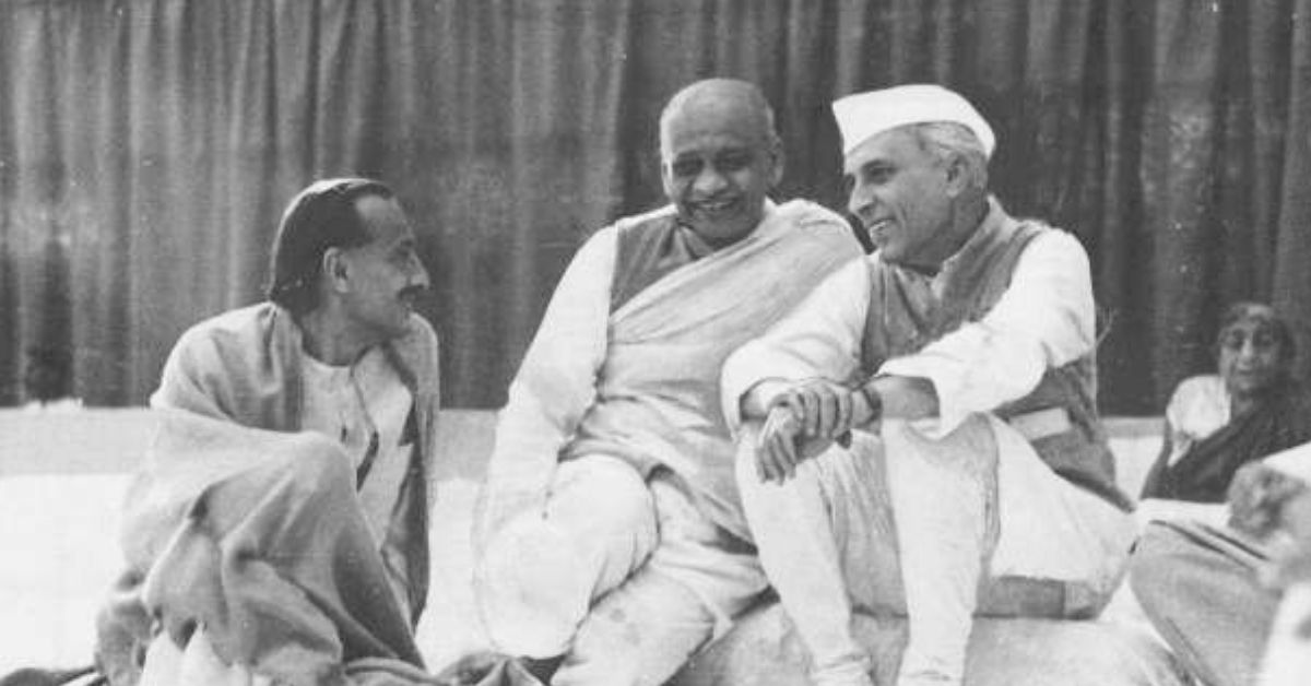 sardar patel and jawaharlal nehru