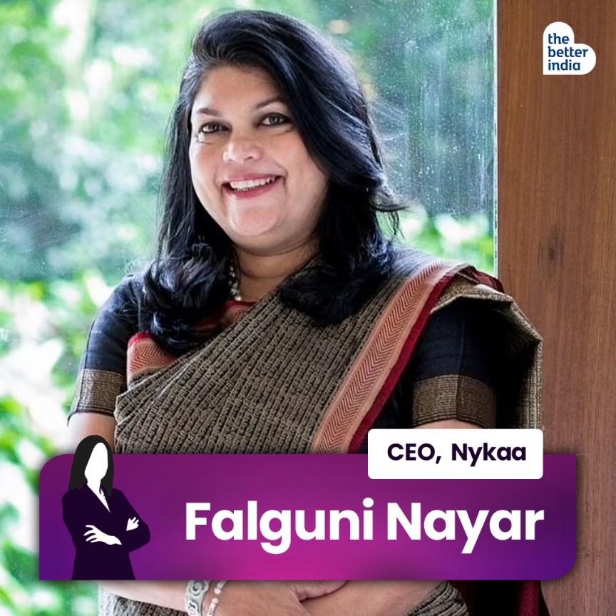Falguni Nayar, CEO of Nykaa