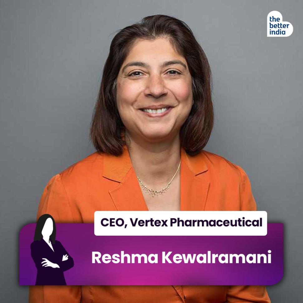 Reshma Kewalramani, CEO of Vertex Pharmaceuticals