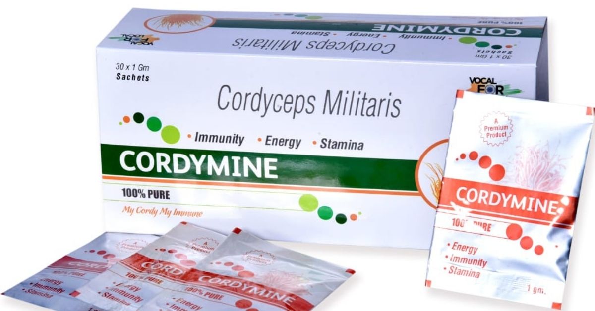 Cordymine Cordyceps militaris startup mushroom