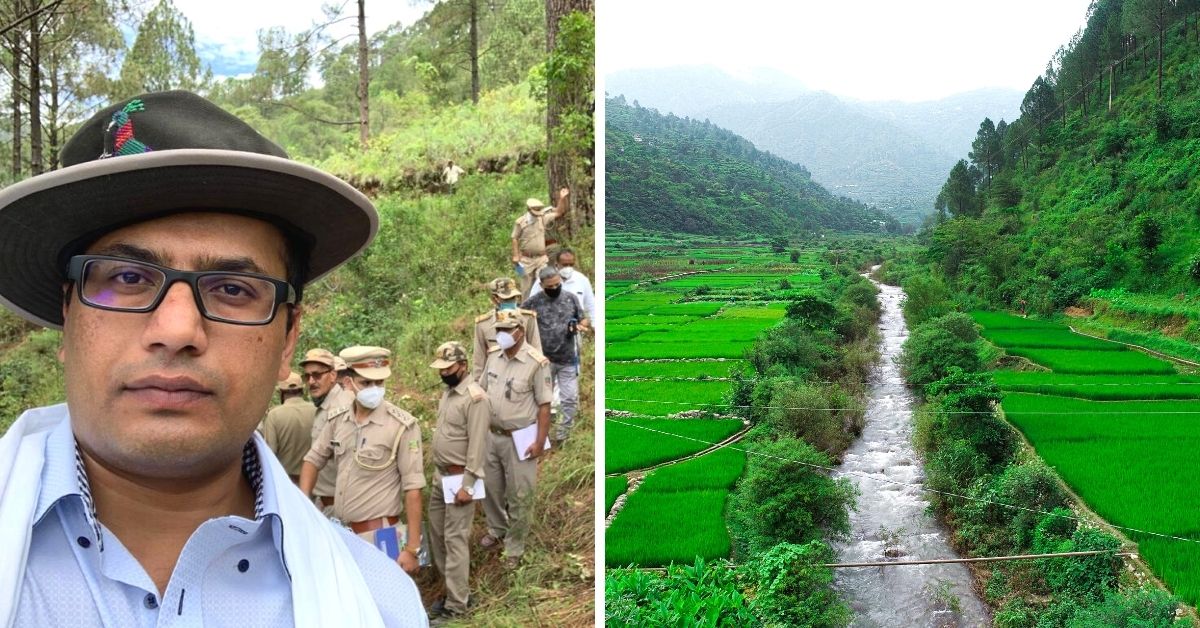 IFS Officer Revives 66 Himalayan Springs to Help 1 Lakh People in 23 Villages