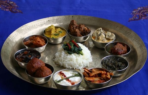 Kashmiri thali