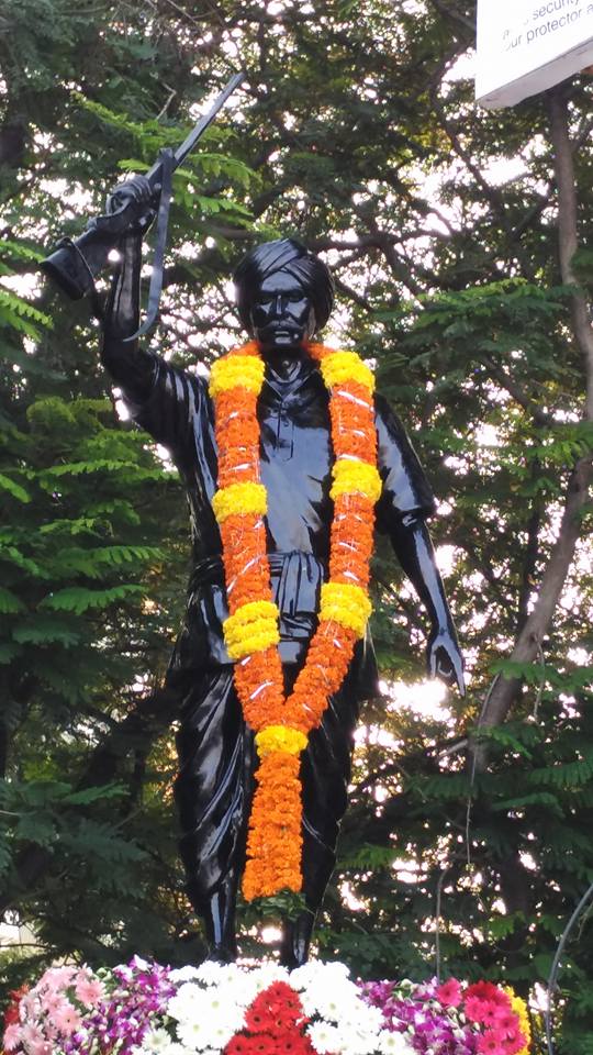 komaram bheem statue