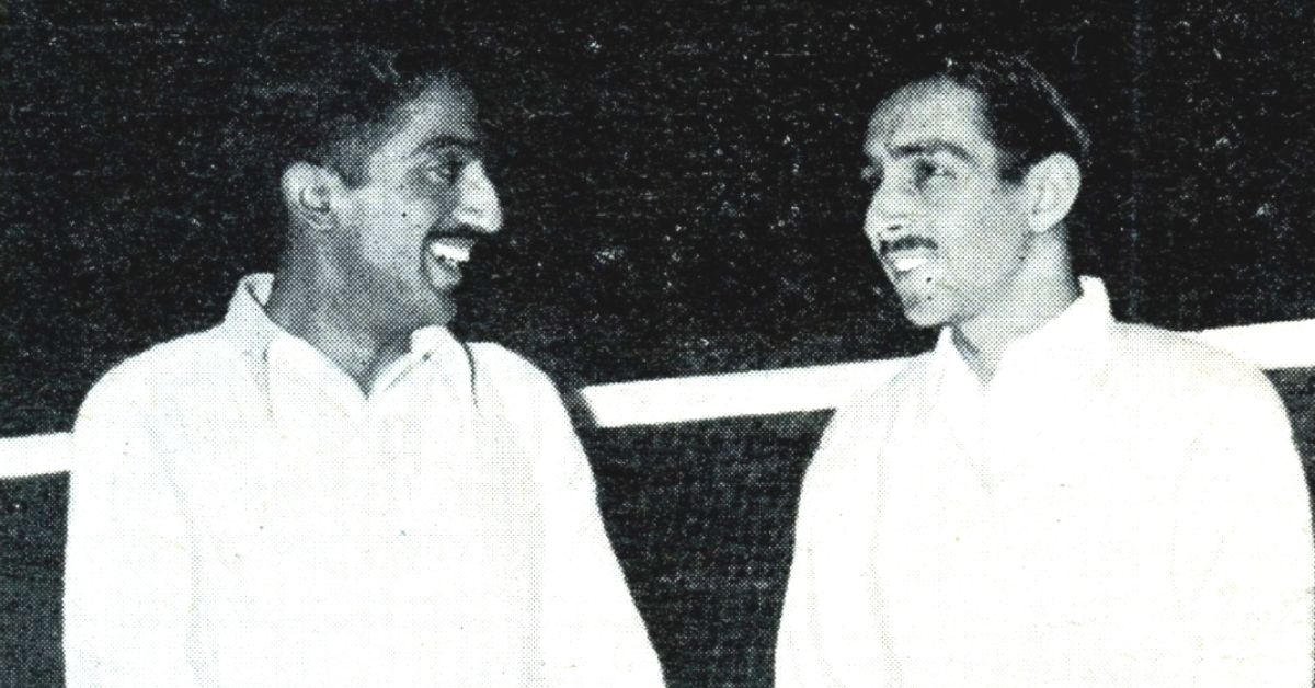 Indian Badminton Legends Prakash Nath and Devinder Mohan